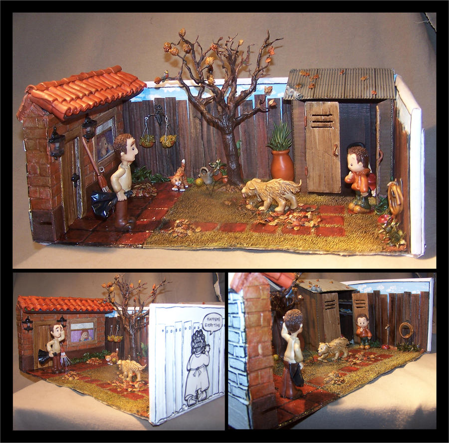 Karya-Karya Peserta Lomba Diorama dari Kotak Kardus