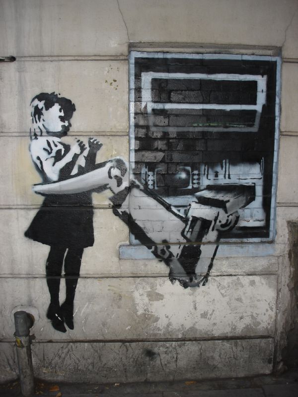 &#9733;&#9733;&#91;Banksy&#93; &#9658; Graffiti yang Gak Ngotorin &#91;++Pict&#93; &#91;akan di Update&#93;&#9733;&#9733;