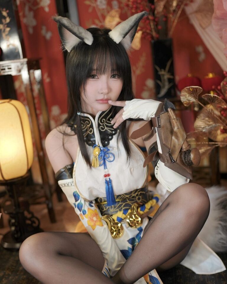 Bikin Mimisan! Cosplay Kurumi "Naraka: Bladepoint", Gemesnya Gak Ada Obat!