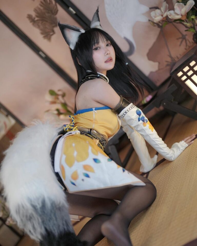 Bikin Mimisan! Cosplay Kurumi "Naraka: Bladepoint", Gemesnya Gak Ada Obat!