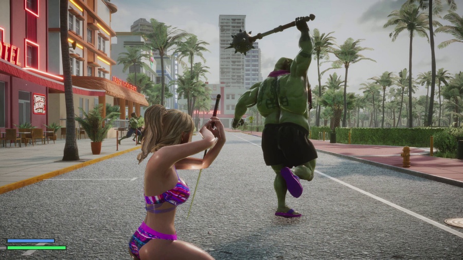 Pernah Bayangin Cewek Bikini Bunuh Orc? Nih Game-nya!