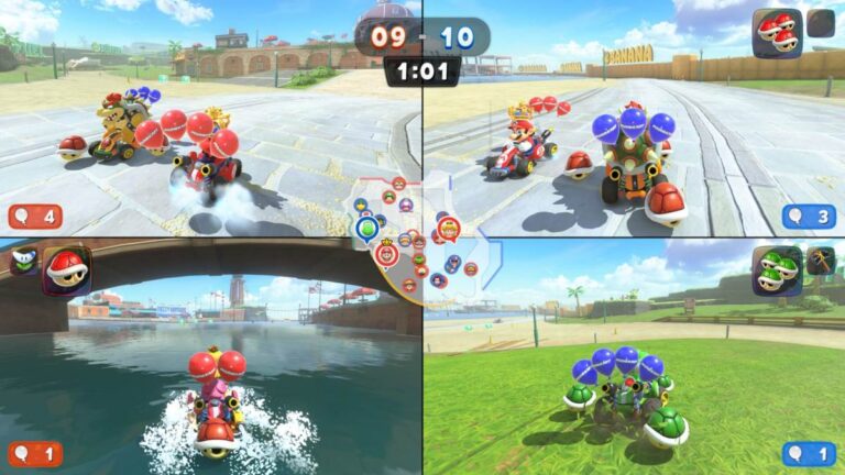Mario vs Sonic: 10 Perbedaan Unik di Game Balap CrossWorlds dan Kart World