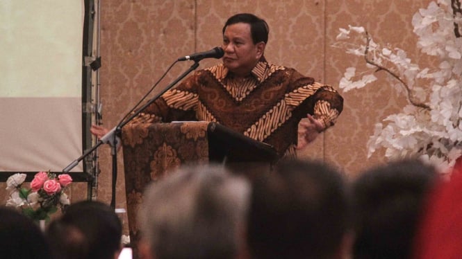 Prabowo: Pilih yang Benar atau Hidup Menderita