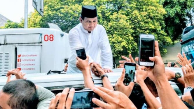 Pidato Syukuran, Prabowo Tanpa Sandi dan Partai Koalisi