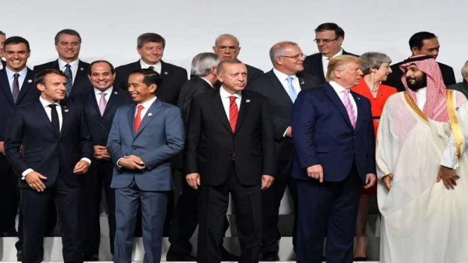 Dari Trump Hingga Putra Mahkota Arab Saudi Beri Selamat ke Jokowi
