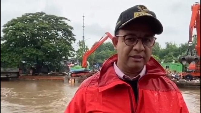 Anies Harap Proyek Bendungan Jokowi untuk Atasi Banjir