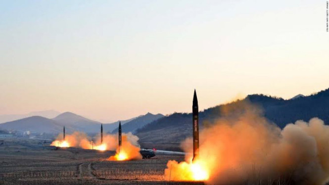 Nyali Amerika Ciut Gara-gara Ancaman Serangan Rudal Korea Utara