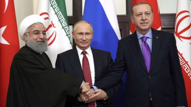 Iran, Rusia dan Turki Resmi Bikin Koalisi Tantang Israel di Suriah