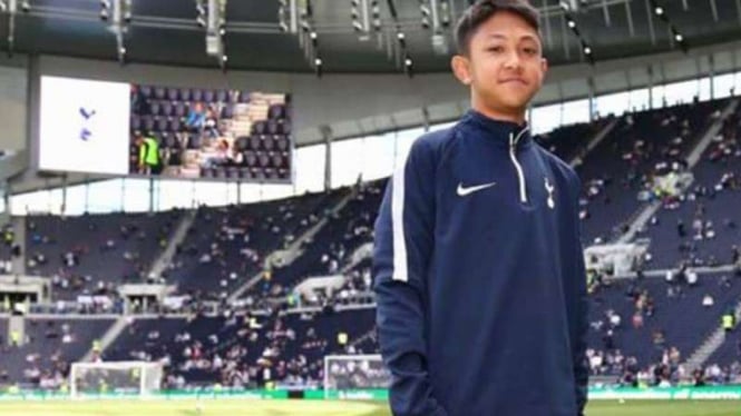 Nathan Bocah Indonesia yang Pernah Cicipi Latihan di Akademi Tottenham