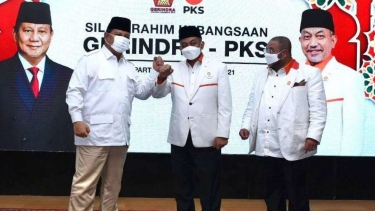 Prabowo: PKS, PKB, Terima Kasih Sudah Gabung, Jangan Pergi Lagi...
