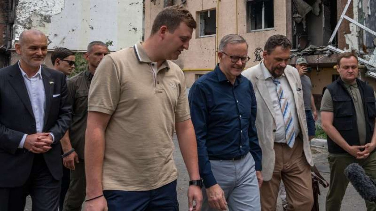PM Australia Datang ke Ukraina, Itinerary Mirip Kunjungan Jokowi