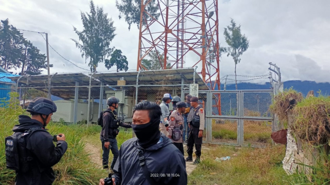 TNI-Polri Sisir Markas KKB Undius Kogoya di Intan Jaya Papua