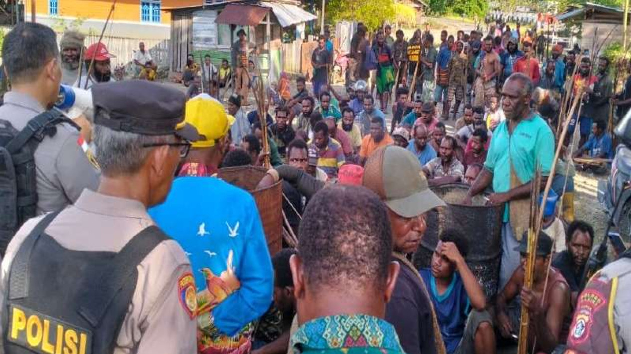 Pertikaian Antarsuku Tewaskan 2 Warga di Nabire Dipicu Sengketa Lahan