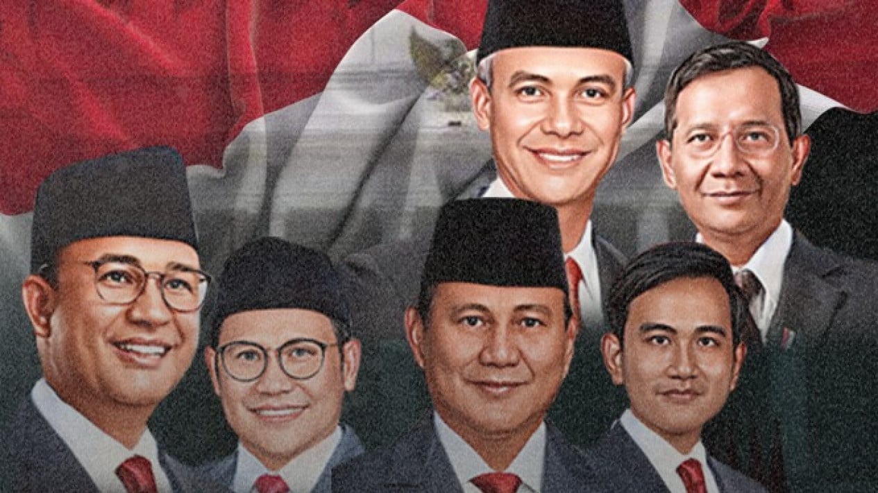 Survei Psikologi Politik UI: Prabowo-Gibran Unggul Jauh dari AMIN dan Ganjar-Mahfud