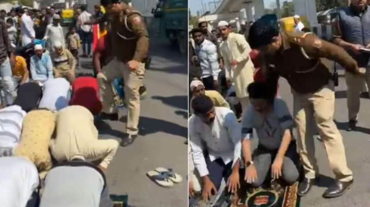polisi-india-terekam-kamera-tendang-jamaah-muslim-yang-sedang-sholat