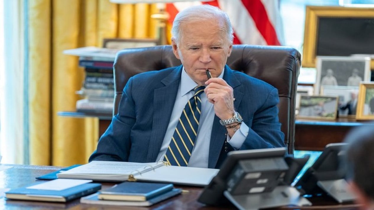 Joe Biden Kutuk Serangan Iran, AS Tegaskan Dukung Penuh Israel