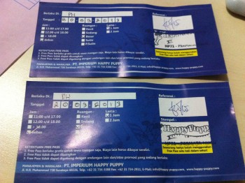 happy puppy permata hijau