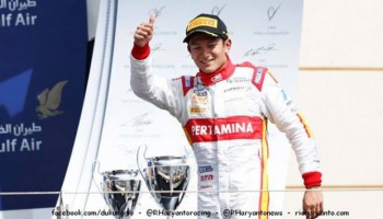 Rio Haryanto Juara Balap Mobil GP2 Series Austria