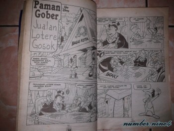 Koleksi Komik Pocket Paman Gober