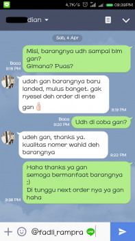 Testimoni Pelanggan Ane Gan
