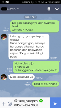 Testimoni Pelanggan Ane Gan