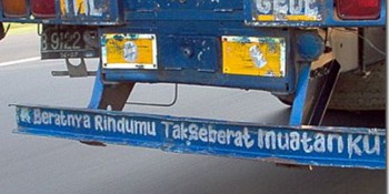 Gambar Lucu Yang Ada Di Bak Truck Bikin Ngakak