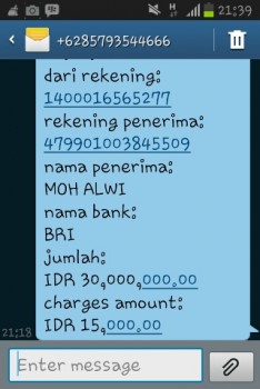 Masih anget gan habis ngerjain penipu nih....