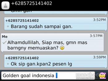 Testimonial SepatuBolaMurah.com / GoldenGoalindonesia 