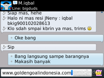 Testimonial SepatuBolaMurah.com / GoldenGoalindonesia 