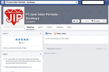 &#91;ASK&#93; Lowongan Kerja di PT. JANE INTAN PERMATA