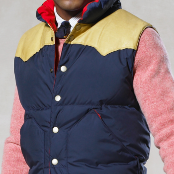NIKE SPORTSWEAR WOOL BLEND VARSITY JACKET,XL & G.U by UNIQLO WESTERN YOKE DOWN VEST