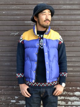 NIKE SPORTSWEAR WOOL BLEND VARSITY JACKET,XL & G.U by UNIQLO WESTERN YOKE DOWN VEST