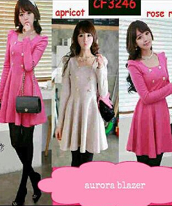 JUAL BLAZER CEWEK KOREA TERMURAH RESELLER, DROPSIPER