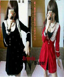 JUAL BLAZER CEWEK KOREA TERMURAH RESELLER, DROPSIPER