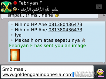 Testimonial SepatuBolaMurah.com / GoldenGoalindonesia 