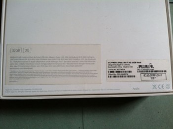 Ipad 2 Black 32 gb 3G+Wifi