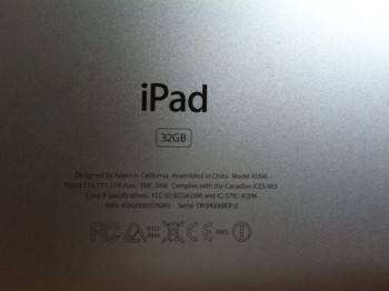 Ipad 2 Black 32 gb 3G+Wifi
