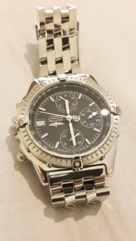 Original Breitling BlackBird Chronograph Automatic Watch A13350