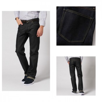 LEVI's 504Z-XX SELVAGE, SIZE 28 ~ LEVI'S 501XX BIG E BELEL ~ UNIQLO S002 RAW JEANS 32