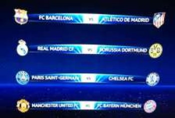 Hasil Drawing 8 besar Liga Champions