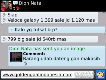 Testimonial SepatuBolaMurah.com / GoldenGoalindonesia 
