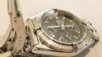 Original Breitling BlackBird Chronograph Automatic Watch A13350