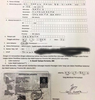 Ingin Ahok Maju pada Pilkada 2017? Lakukan Langkah Berikut...