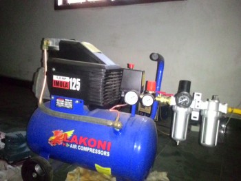 Jual Rugi Air Compressor lakoni 1,25HP (Mint Condition)