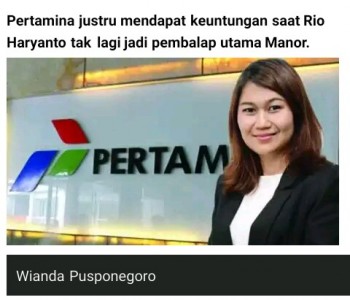 Miris! Rio Haryanto Terdepak, Pertamina Justru Raih Laba