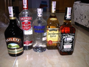 Jual : miras (whiskey,vodka,liqueur,cognac,tekuila) 100% ori guarante