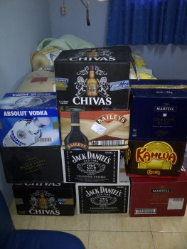 Jual : miras (whiskey,vodka,liqueur,cognac,tekuila) 100% ori guarante
