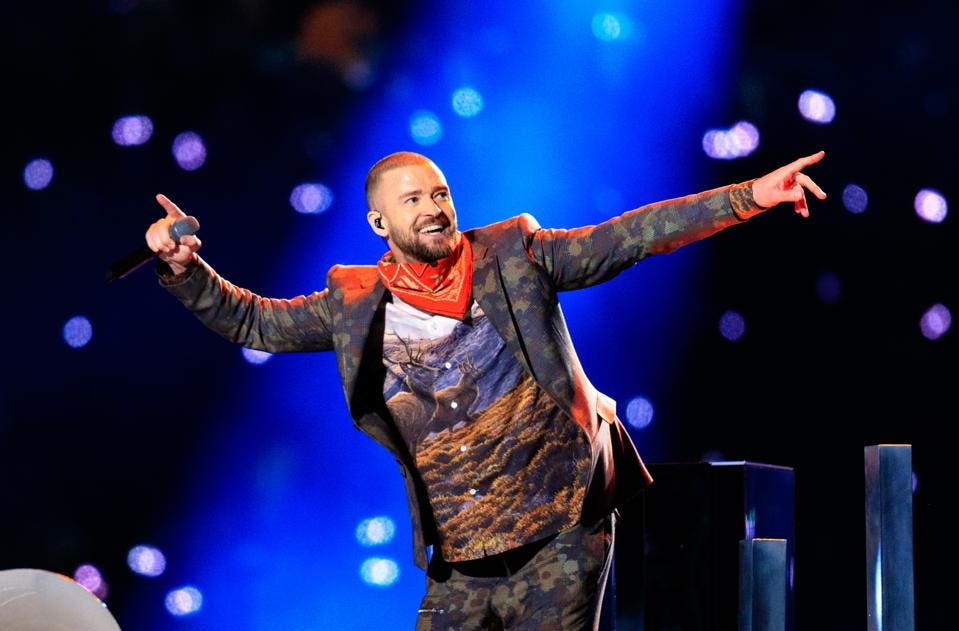 Forbes : &quot;Justin Timberlake The Super Bowl's BIGGEST LOSERS&quot;