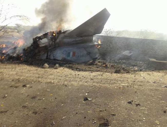 IAF MiG-27 Crashed in Rajasthan, Pilot eject safely