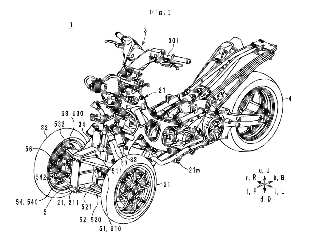  Yamaha  Rancang Motor  Matic  Roda  Tiga  Berkapasitas 500cc 